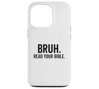 Bruh Lee tu Biblia Fe cristiana divertida Carcasa para iPhone 13 Pro