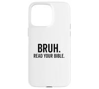 Bruh Lee tu Biblia Fe cristiana divertida Carcasa para iPhone 15 Pro Max