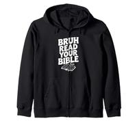 Bruh Lee tu Biblia Fe Cristiana Divertida Sudadera con Capucha