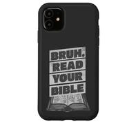 Bruh Lee Tu Biblia - Meme Cristiano Divertido De Fe Religiosa Carcasa para iPhone 11