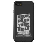 Bruh Lee Tu Biblia - Meme Cristiano Divertido De Fe Religiosa Carcasa para iPhone SE (2020) / 7/8