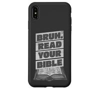 Bruh Lee Tu Biblia - Meme Cristiano Divertido De Fe Religiosa Carcasa para iPhone XS MAX