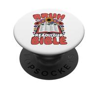 Bruh Lee tu Biblia PopSockets PopGrip Adhesivo
