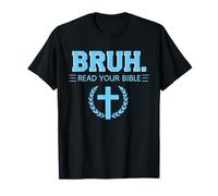 Bruh Lee tu Biblia Religión Cristiana Cruz Cristianismo Camiseta