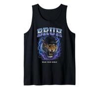 Bruh Lee Tu Biblia Tigre - Funny Meme Christian Faith Camiseta sin Mangas