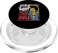 Bruh Meme Lee Tu Biblia Dios Divertido Jesús Cristiano Creyente PopSockets PopGrip para MagSafe