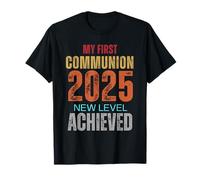 Bruh My 1st First Communion 2025 Niños Niñas Videojuego Camiseta