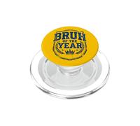 Bruh of The Year Funny Retro Vintage PopSockets PopGrip para MagSafe