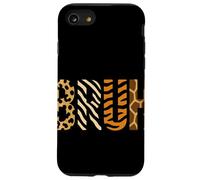 Bruh Safari Tipografía Animal Print Meme Letras Streetwear Carcasa para iPhone SE (2020) / 7/8
