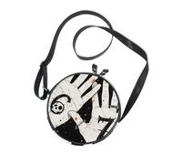 Bruh Six Seven - Bolsos cruzados para mujer con correa ajustable, bolso de mano negro para pasear al perro