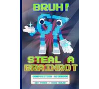 BRUH! Steal A Brainrot: A Funny Viral Meme Themed Journal for Teens | 6 x 9 Inch Wide Ruled Composition Notebook | 120 Pages for School, Jokes, and Random Thoughts