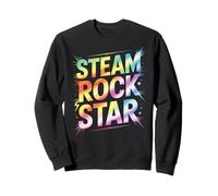 Bruh Steam Rockstar Campamento de Física ELA Profesor I Enseño Stud Sudadera