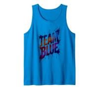 Bruh Team Blue Field Day Game Spirit W ompetición Animación Camiseta sin Mangas