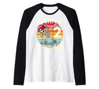 Bruh, Tengo 2 años, Pero un día tendré 67 niños Retro de Segundo cumpleaños Camiseta Manga Raglan