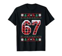 Bruh This MY 67 Christmas Jersey Humor Six Seven Brain-Rot Camiseta