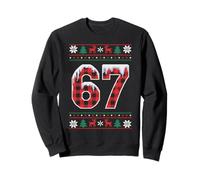 Bruh This MY 67 Christmas Jersey Humor Six Seven Brain-Rot Sudadera