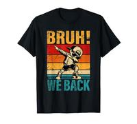 Bruh We Back Funny Dabbing Boy De Regreso A La Escuela Camiseta