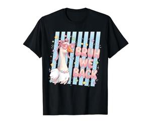 Bruh We Back Teachers Silly Goose Teacher Regreso a la Escuela Camiseta gráfica económica, Hombre, Negro, M