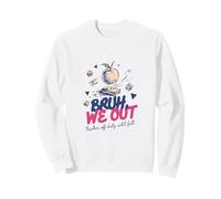 Bruh We out Maestro Fuera de Servicio hasta el Final de otoño del año Escolar Sudadera