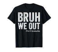 Bruh We out Pre-K Preschool Graduation 2026 School Grad Camiseta