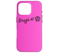 Bruja AF Bruja Regalo Para Mujeres Wiccan Gothic Latina Carcasa para iPhone 16 Pro