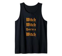 Bruja Bruja Eres una Bruja Romance gótico Amantes del Cine mágico Camiseta sin Mangas