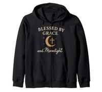 Bruja Cristiana Mística Mamá Espiritual Fe Holística Sudadera con Capucha