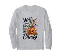 Bruja de Halloween, es Mejor Que tengas mi Caramelo Manga Larga