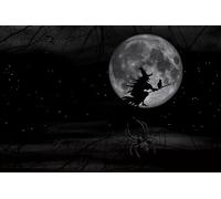 Bruja de la Luna Nocturna - Juego de Rompecabezas de 1500 Piezas para Adultos: Juego de Habilidad DIY, Juego de Rompecabezas Colorido (14 años+)