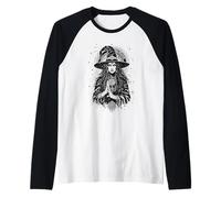 Bruja Desde la última Vida Brujería Wiccan Witchy Pagans Camiseta Manga Raglan