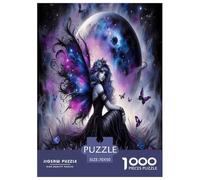 Bruja gótica Puzzle 1000 Piezas, Moderno DIY,Entretenimiento Creativo Clásicos para Adultos Y Niños A Partir De 12 Años Un Rompecabezas Desafiante - Obra De Arte 70x50cm/1000pcs
