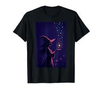 Bruja Halloween Lindo Oculto brujería brujería Mujeres niñas Camiseta