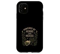 Bruja Herbolaria Herbolaria Magia Bruja Verde Bruja Botánica Carcasa para iPhone 11