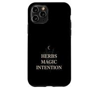 Bruja Herbolaria Herbolaria Magia Bruja Verde Bruja Botánica Carcasa para iPhone 11 Pro