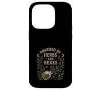 Bruja Herbolaria Herbolaria Magia Bruja Verde Bruja Botánica Carcasa para iPhone 14 Pro