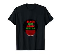Bruja mágica de la Chica Negra Camiseta