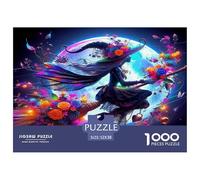Bruja Puzzles 1000 Pieza para Adultos Juegos EduGatoivos Puzzle Regalos para Hombres Cartón 100% Reciclado Decoración del Hogar 52x38cm/1000pcs