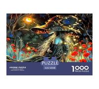 Bruja Puzzles 1000 Pieza para Adultos Juegos EduGatoivos Puzzle Regalos para Hombres Cartón 100% Reciclado Decoración del Hogar 52x38cm/1000pcs