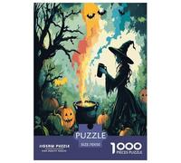 Bruja Puzzles Imposible,desafío para Adultos Entretenimiento Creativo 1000 Piezas Obra De Arte De Juego De para Adultos Y Niños Mayores De 12 Años 70x50cm/1000pcs