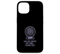 Bruja Secular Cristal irónico escéptico Fases Lunares sin hechizos Carcasa para iPhone 13