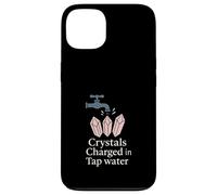 Bruja Secular Cristal irónico escéptico Fases Lunares sin hechizos Carcasa para iPhone 13