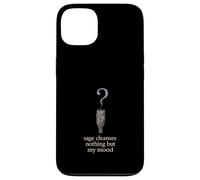 Bruja Secular Cristal irónico escéptico Fases Lunares sin hechizos Carcasa para iPhone 13