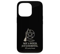 Bruja Secular Cristal irónico escéptico Fases Lunares sin hechizos Carcasa para iPhone 13 Pro
