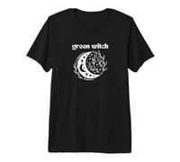 Bruja Verde - Plantas Brujas Magia Brujería Diseño Oculto Camiseta Premium