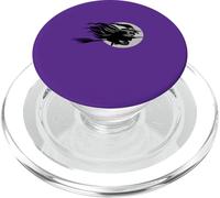 Bruja voladora se sentó a zancada Un Palo de Escoba Delante de la Luna Arte PopSockets PopGrip para MagSafe