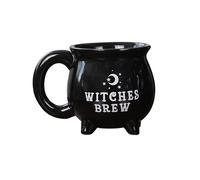 Brujas Brew Caldera Gres Halloween Mago Jarra Mágica Cerámica Adorno Decorativo Calabaza Fantasma Té de La Tarde De