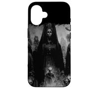Brujas en misas Negras. Obra de Arte gótica Bruja Oscura Carcasa para iPhone 16