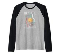 Brujas Feministas Ocultas góticas Hex The Patriarchy Camiseta Manga Raglan