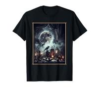 Brujas Mesa Dark Academia Brujería Bruja Estética Camiseta