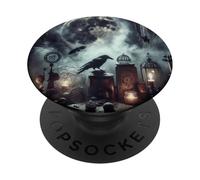 Brujas Mesa Dark Academia Brujería Bruja Estética PopSockets PopGrip Adhesivo